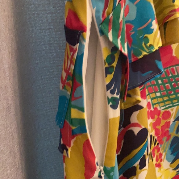 J Crew tropical print dress - Picture 4 of 5